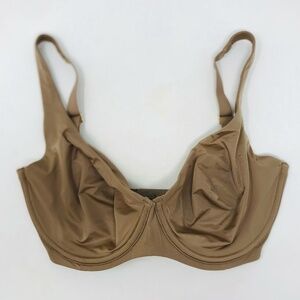 CUUP The Scoop Underwire Bra Taupe Tan Nude Beige Bra Size 30G